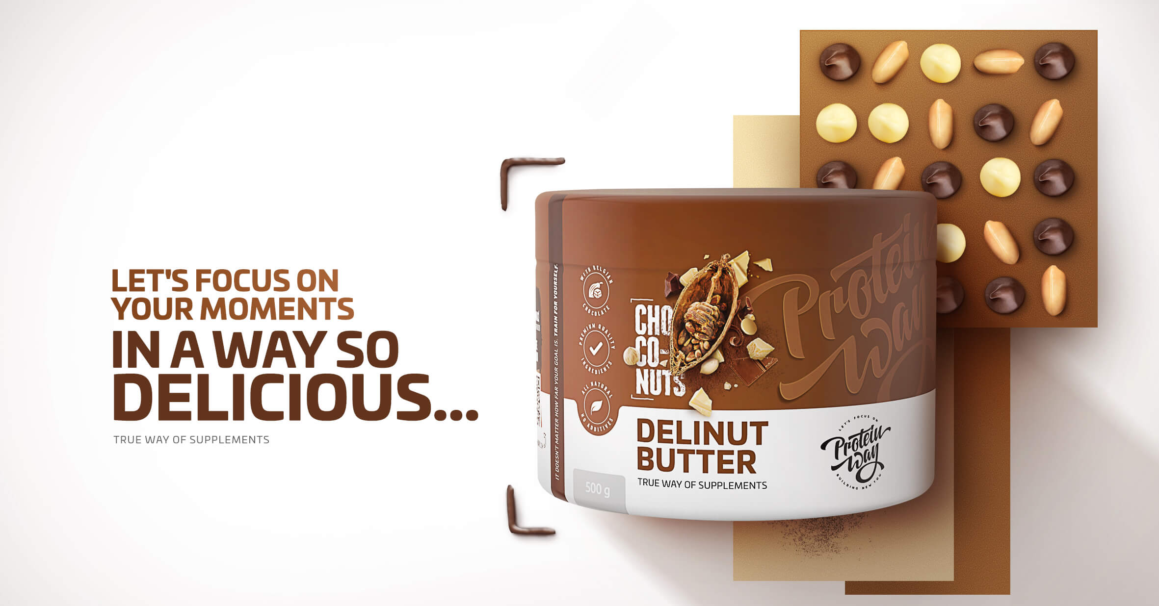 Protein Way  | DeliNut butter | Nejlepší máslo
